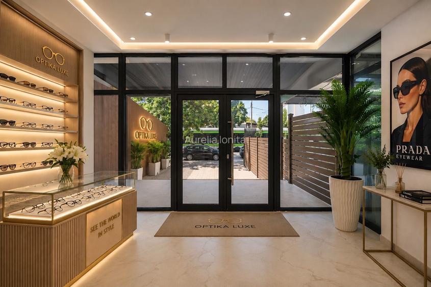 Proprietar–spațiu comercial premium 275 mp-235 mp utili int + 40mp teren privat - 24