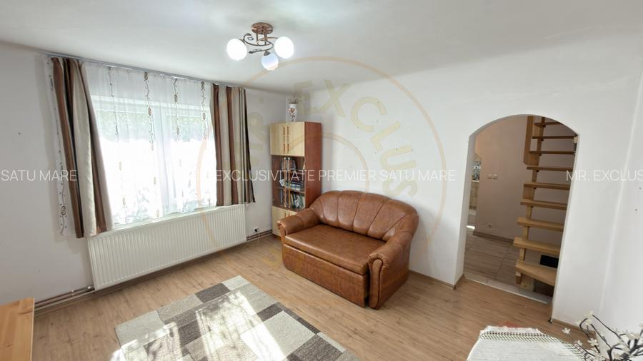 Casă 2 camere P+1 , Teren 191 mp - Str. Șoimului - Carei - 5