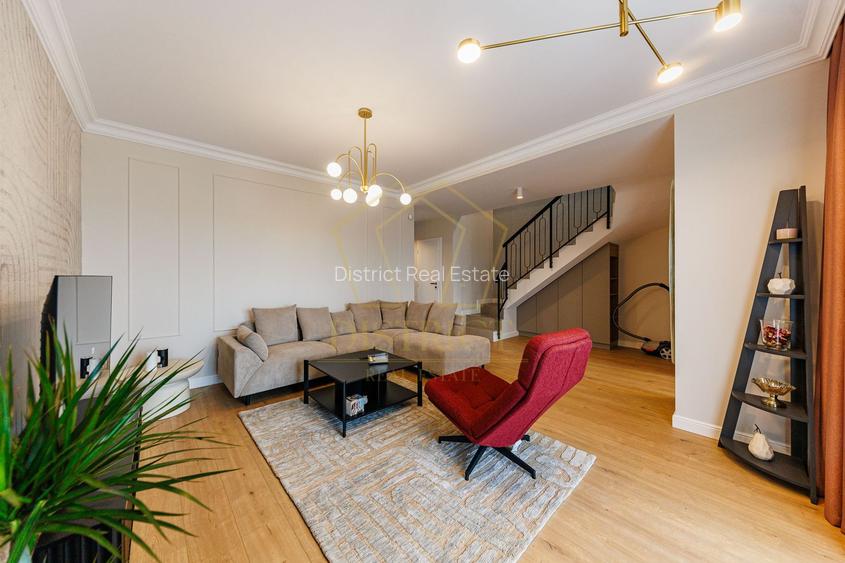 Duplex modern cu 4 camere despartit prin camera tehnica I Mosnita Noua - 4