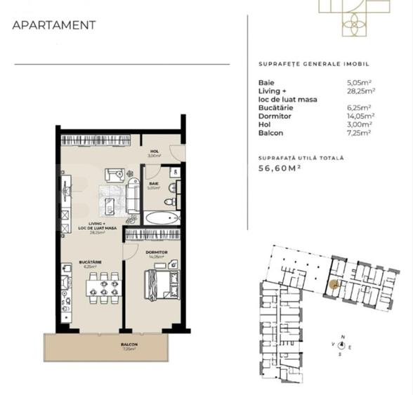 OPORTUNITATE ! Apartamente 2 camere, la cel mai mic pret din Cluj Napoca! - 2