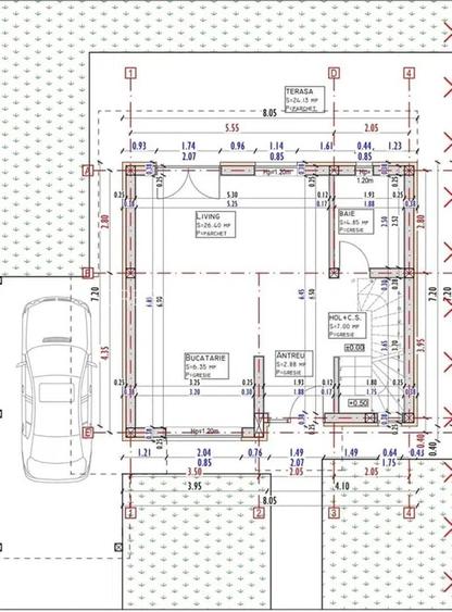 Casa individuala, 4 camere, 110mp utili, 400mp teren, Luna de Sus - 6