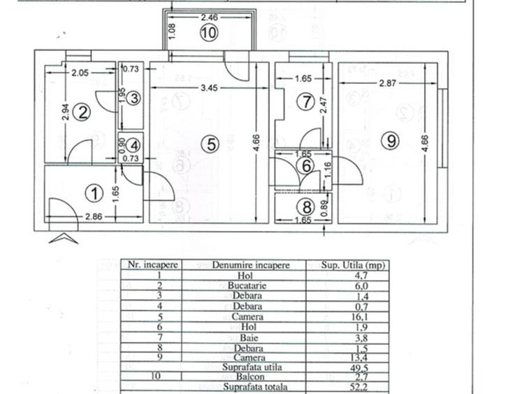 FARA COMISION! Tatarasi, Dispecer - Apartament 2 camere, amenajat, fara risc - 3