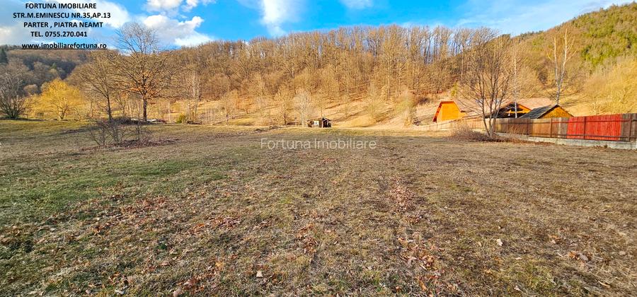 Teren ideal Casa de vacanta/Pastravarie, sat Cuejdiu,com.Garcina - 2