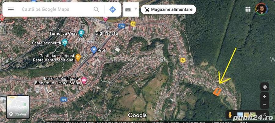 Teren constr.1000 mp, in Sighisoara, s. Caraiman - 2