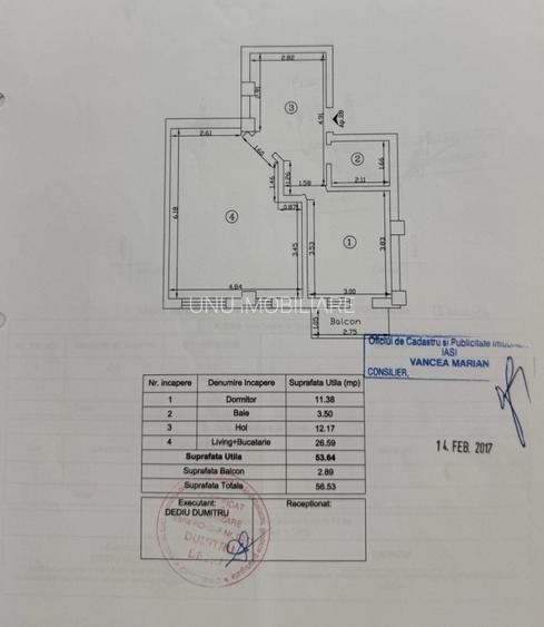 2 camere, 56 mp – Soleia, Valea Lupului | Ansamblul Ambiance Etaj 3/4 | Mobilat - 6