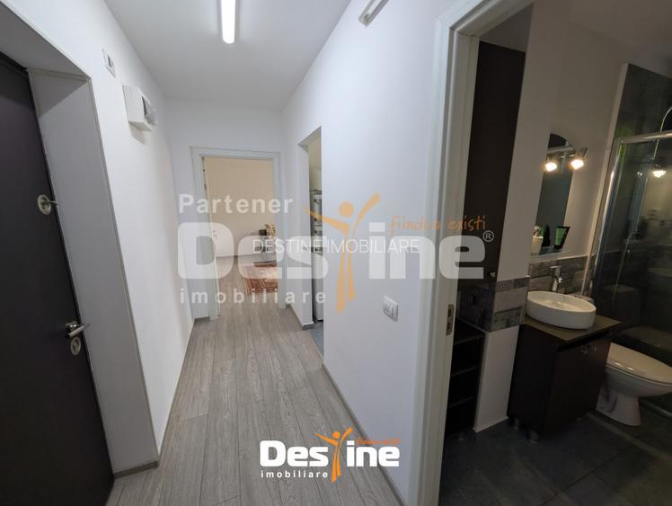 Apartament central cu 2 camere de 41 mp la etajul 2, baie cu geam, pe str. Arcu - 13