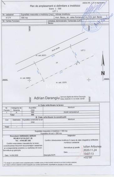 Teren Calea Romanului Nr112 - 2