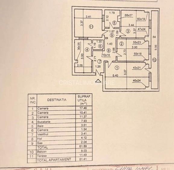 Apartament 3 camere, Bld. Brancoveanu, Spitalul de copii Marie Curie - Budimex - 10