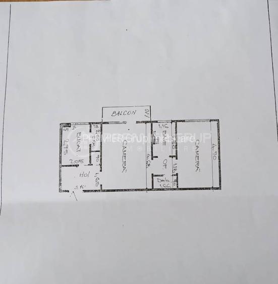 Apartament 2 camere, Podu Ros-Cantemir, 50mp, CT - 9