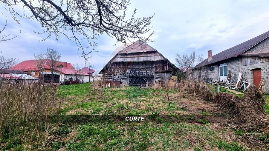 Casă din cărămidă cu teren generos de 2460 mp și anexe, în Borlești - 21