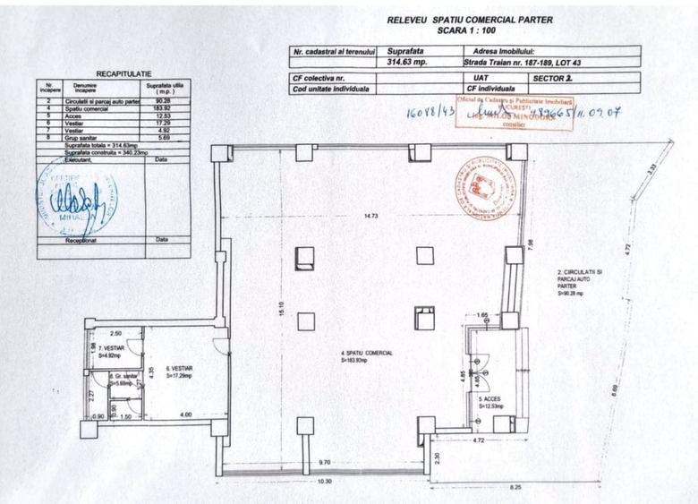 VAND SP. COM. 340 mp cu parcare privata- la 1 min de Mosilor-Eminescu - 9