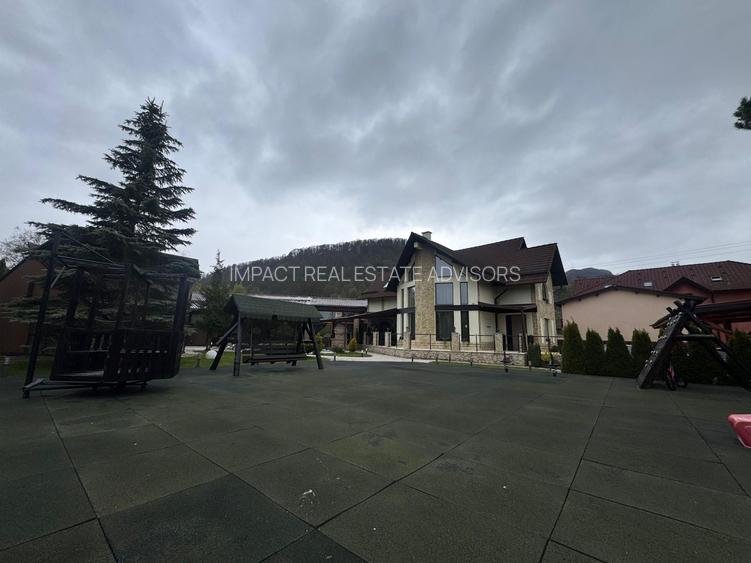 Pensiune deosebită în Bran || priveliște panoramică, facilitati premium - 47