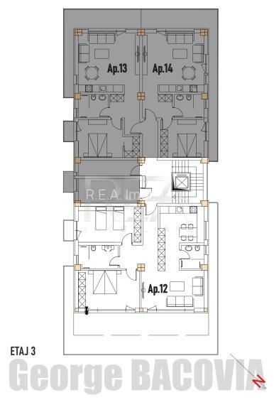 UP Boutique - Pipera Voluntari - APARTAMENT 3 CAMERE finisaje LUX - 13