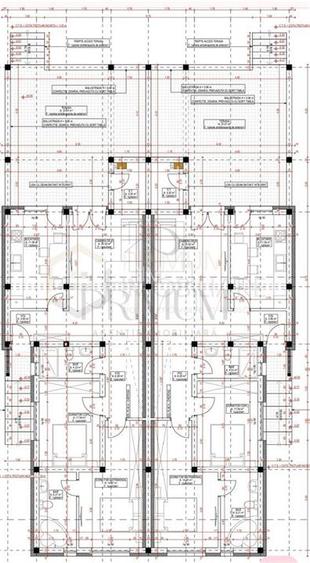 Duplex mobilat utilat - terasa 50 mp - perete dublu - bucatarie inchisa - 5