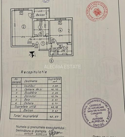 Apartament 2 camere-2 min metrou 1 Decembrie 1918-Comision 0% - 8