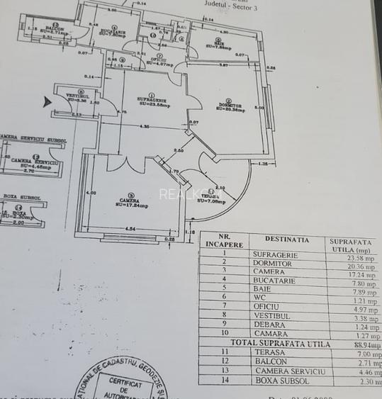 VANZARE APARTAMENT 3 CAMERE UNIRII – TRIBUNAL - 28