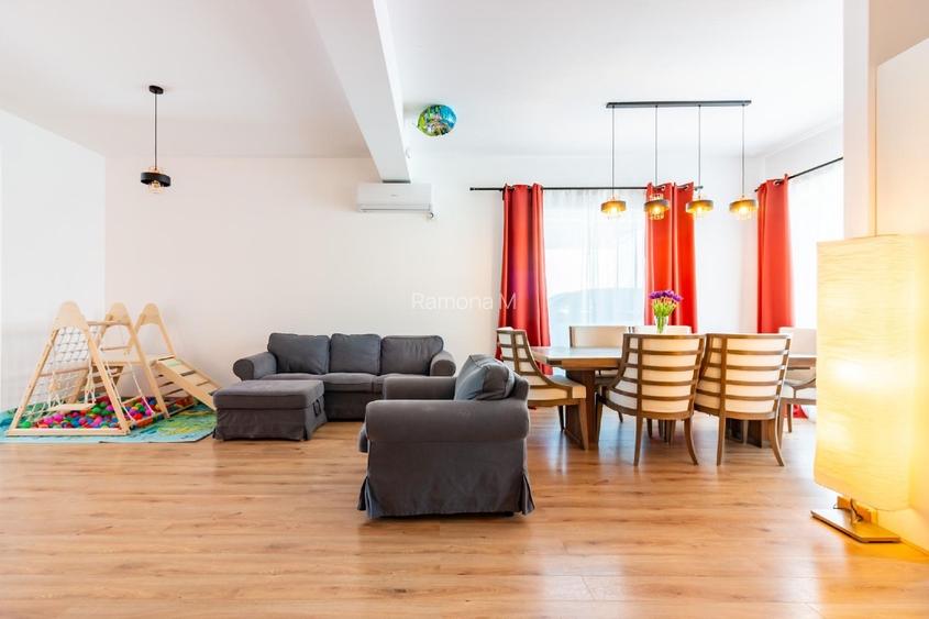 Casă modernă Balotești – 135 mp utili, garaj, teren 501 mp, mobilată și utilată  - 3