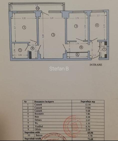 Proprietar – Închiriez 3 camere Pantelimon, vizavi Lidl, apropiere Metrou - 3