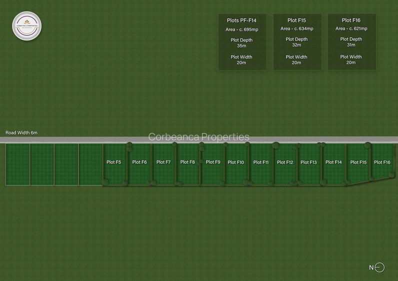 Teren cu vedere la Padure, rate 2-3 ani, 621mp, in zona Paradisul Verde - 3
