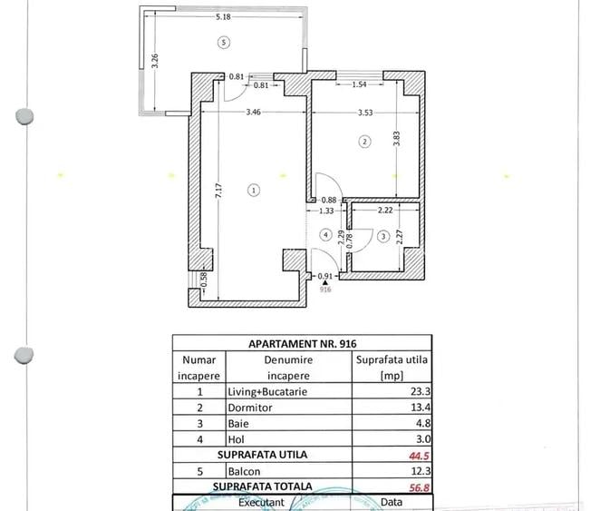Apartament 2 camere – Vanzare - Mobilat cu Designer – Direct Propietar - 16