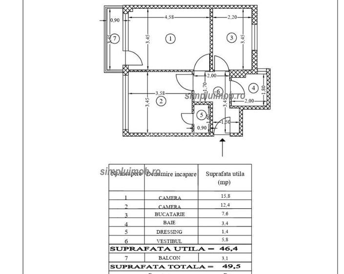 Decomandat Renovat 2 Camere Soseaua Giurgiului - 1