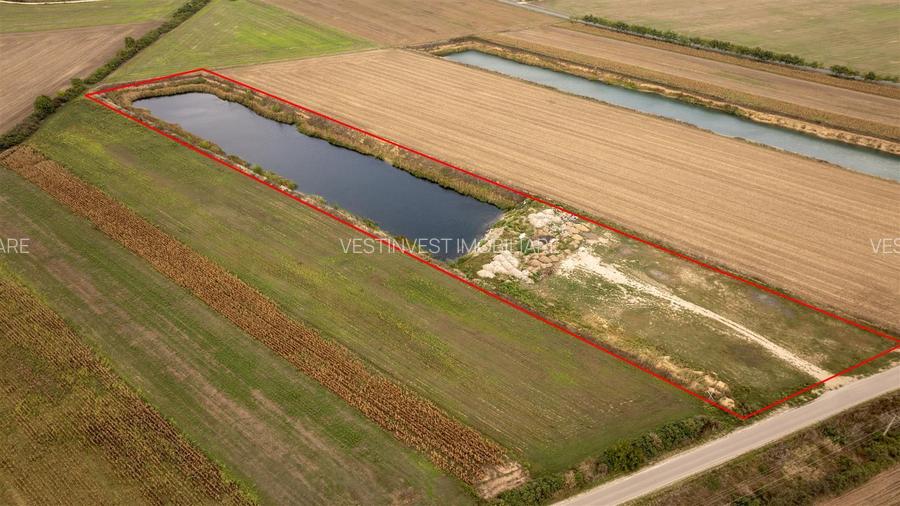 Teren extravilan Santaul Mic cu luciu de apa - 3