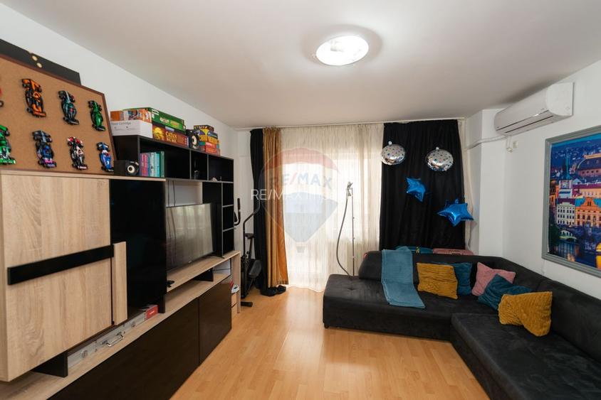 Apartament cu 2 camere de vanzare, mobilat-utilat, Confort City - 21