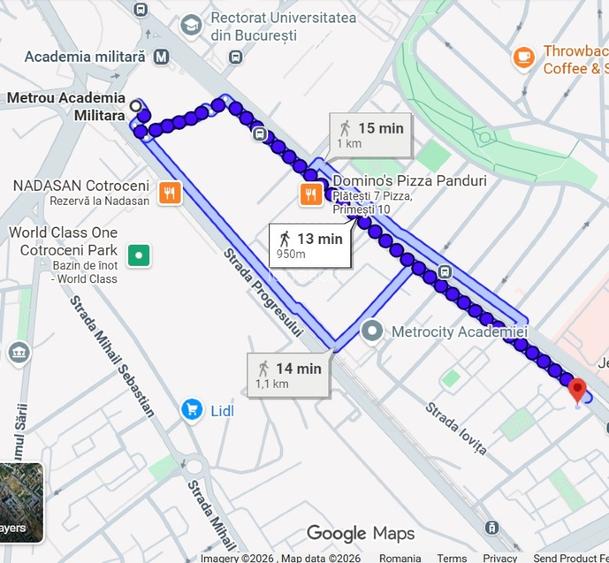Apartament 1 camera la 12 minute Metrou Academia Militara, 8 minute de Marriott - 10
