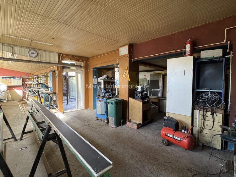 Cladire functiune mixta - Hala productie + locuinta, 400 mp. teren, zona Tunari - 5