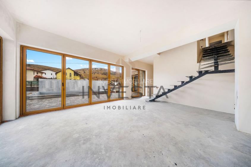 Casa individuala nZEB cu piscina, 501 mp teren, 160mp utili, Sanicoara - 5