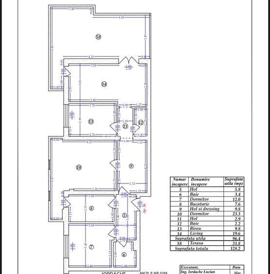 Apartament 4 Camere + Terasa - Direct Dezvoltator -  Comision 0% - 10