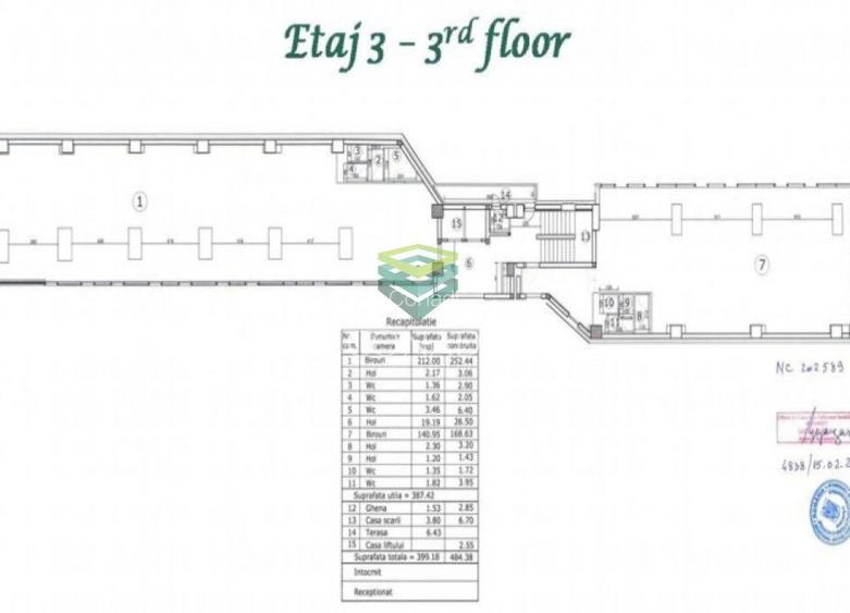 ULTRACENTRAL. Oportunitate de investitie. Imobil birouri inchiriat100% - 22