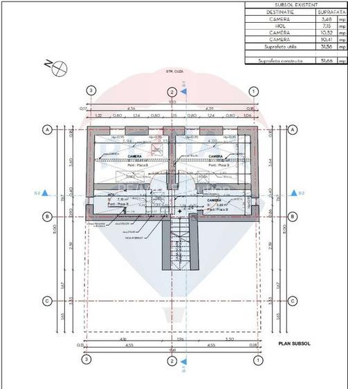 Clădire pt clinică stomatologică 10 camere, S + P + E, teren 282 mp - 10