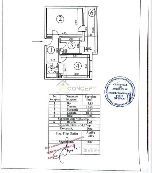 Ap 2 camere mobilat utilat Campus Scolar Popesti Leoerdeni - 11