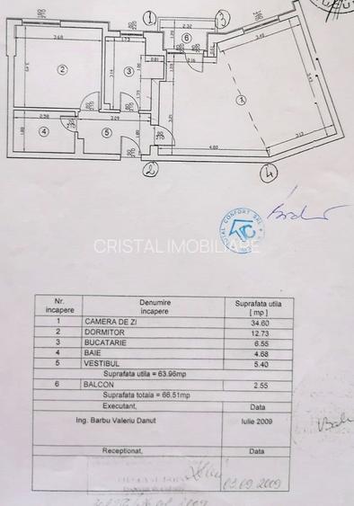 Vanzare Apartament 3 Camere Decebal bloc din 2009 - 11