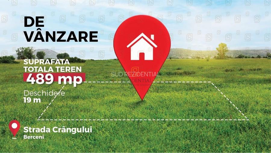 Teren intravilan excelent, suprafata 489 mp, intrare in comuna Berceni - 4