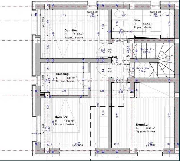 Duplex semifinisat, zona Tautiului Floresti - 9