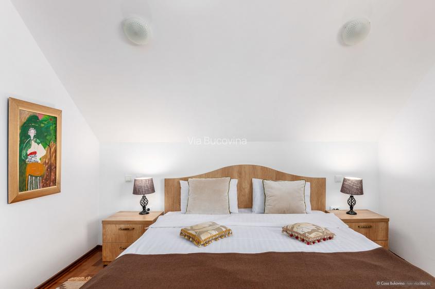 Casa de locuit sau vacanta 5 camere, 5 bai, 2600mp teren langa Humor - 28