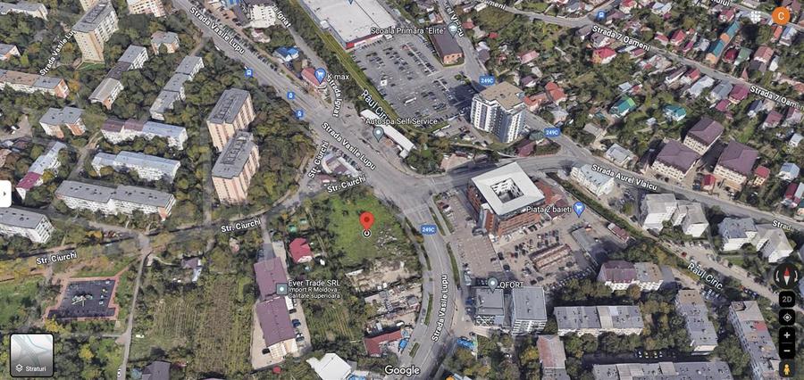 Teren comercial, 4510mp, intersectia Carrefour Doi Baieti