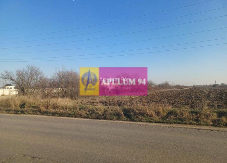 Săbăreni, teren intravilan 8800 mp, pe DJ 602, pretabil hale, depozite - 2