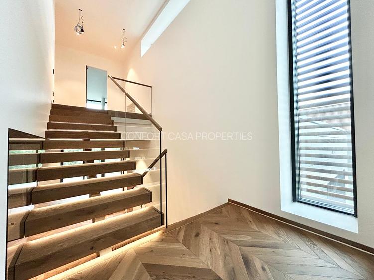 Pipera - Iancu Nicolae - Rezidential-  Vila moderna - teren 709 mp - garaj - LUX - 19