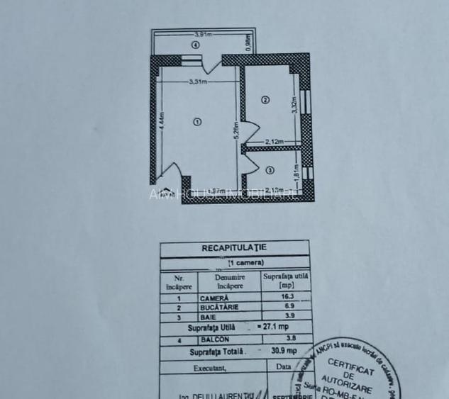Garsoniera  2021 | Militari Residence | Langa LIDL  - 10