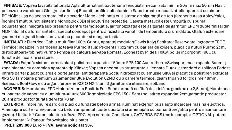 Case tip duplex  Pallady - 289.000 euro+TVA - direct dezvoltator - 16