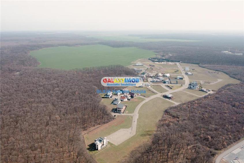 Vanzare teren 1290 mp cu proiect Balotesti Dumbrava Vlasiei padure - 8