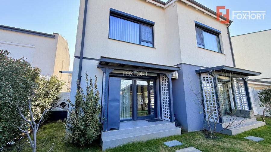 Duplex de vanzare, 3 camere + garaj - toate utilitatile - Dumbravita - 24