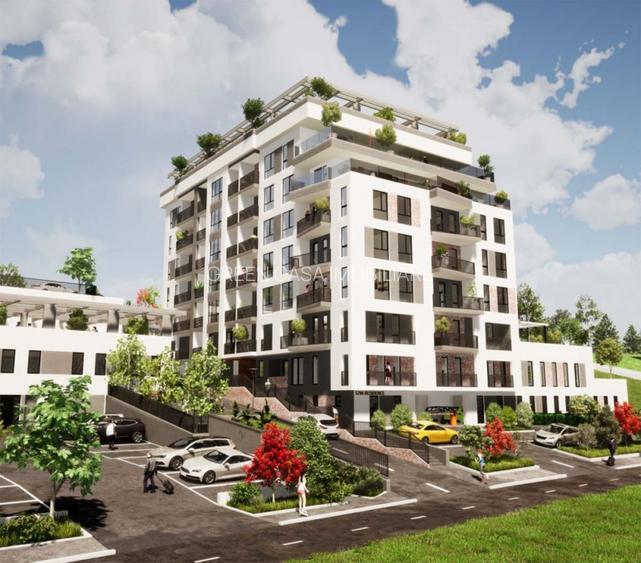 Apartament 2 camere, 45,5mp, balcon, zona Vivo, Floresti - 4