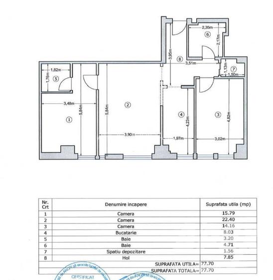 Apartament 3 camere nou | COMISION 0% | Dr. Taberei - Moghioros Park - 9