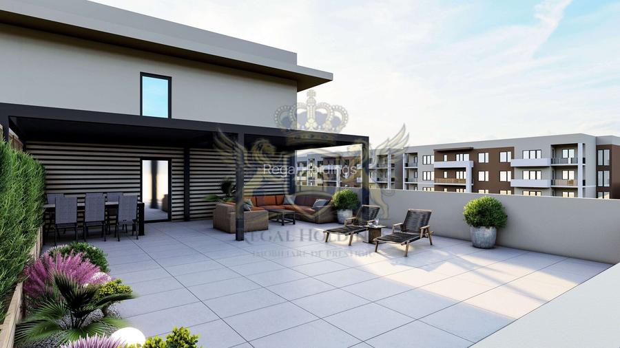 Penthouse , 205 Mp,Terasa 32 Mp,Decomandat,Finalizat, Tractorul-Mall-Coresi - 4