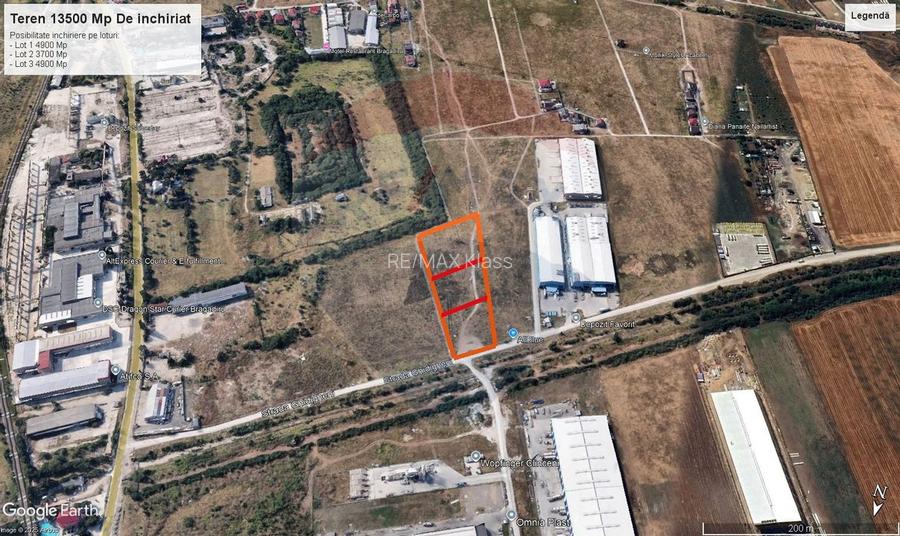 Teren de inchiriat – 13.500 mp, Clinceni Centura Bragadiru–Domnesti - 3