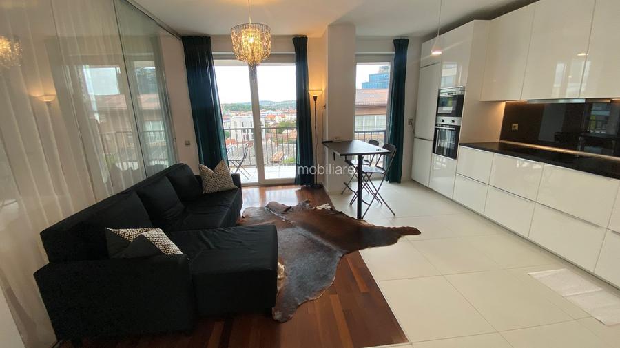 Apartament modern , 2 camere , zona Centrala , NTT Data , bloc nou - 11